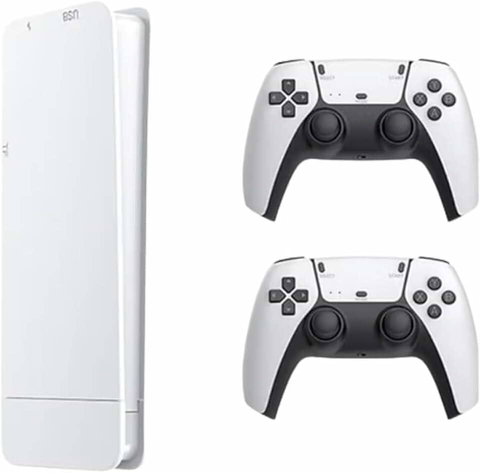 Game Stick M15 PRO 4K – Console de Jogos Retrô com 20.000 Jogos na Memória + 2 Controles Sem Fio – Diversão para Crianças e Família