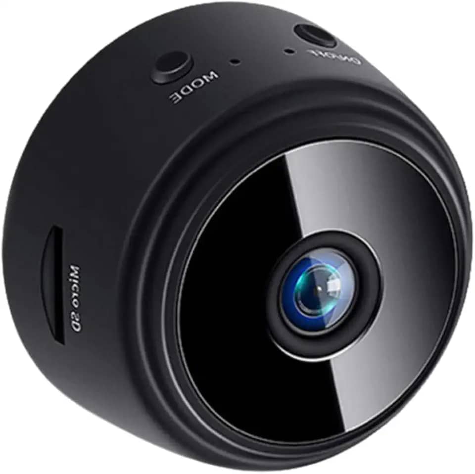 Mini Câmera Espiã Segurança Gravador Visão Noturna Wifi A9 Vigilância