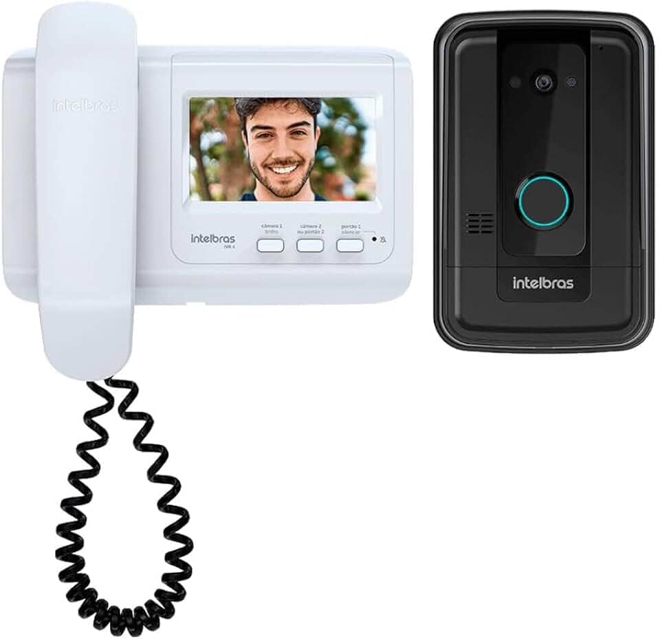 Videoporteiro Residencial IVR 4 Branco Intelbras