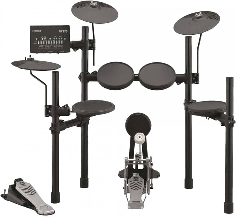 Bateria Eletrônica DTX 452K Preta Yamaha