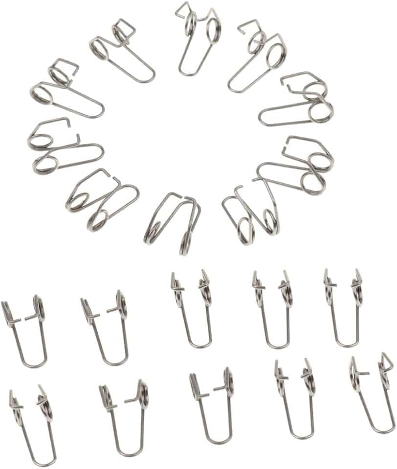 20 peças de trompete de prata para acessórios de reparo de trompete