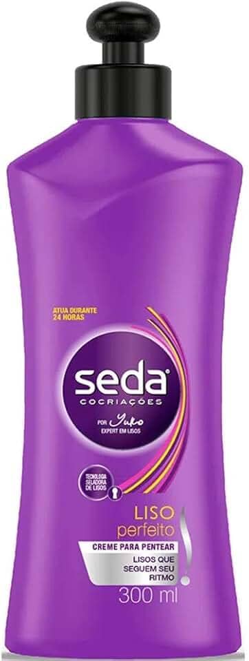 Creme Para Pentear 300 Ml Liso Perfeito, Seda, Branco