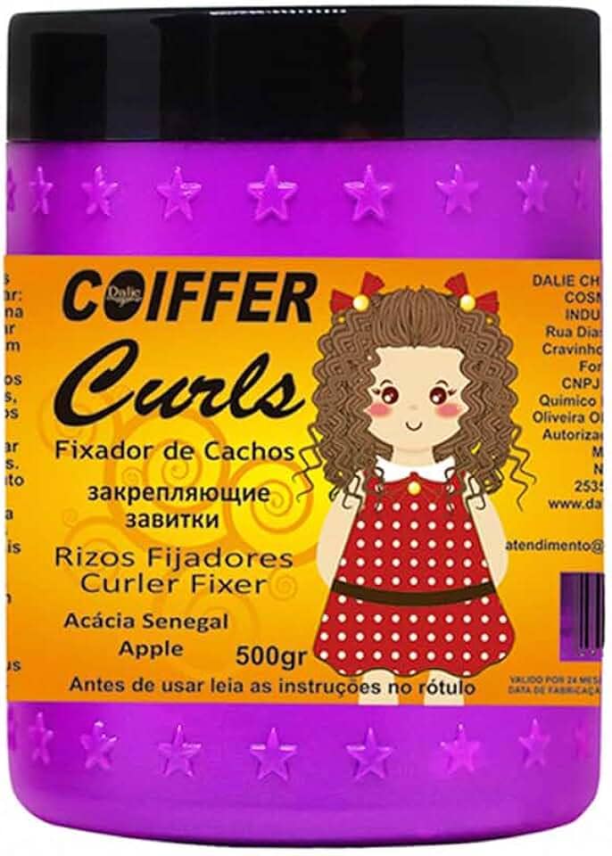 Fixador De Cachos Coiffer No Poo E Low Poo 500g