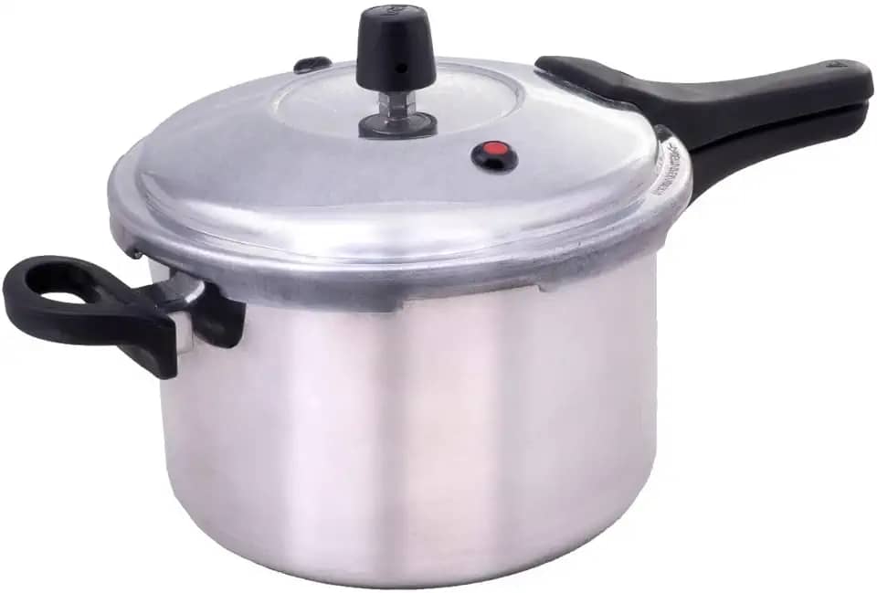 Panela De Pressão Fechamento Externo 4,5l Alumínio Polido