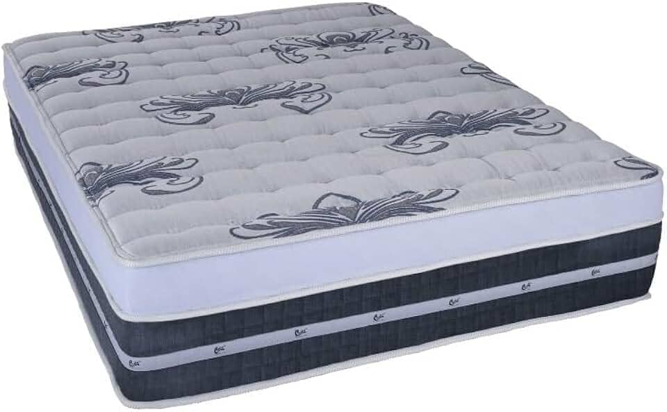 Colchão King 193cm Silver Star Air Pocket One Face Colchões Castor