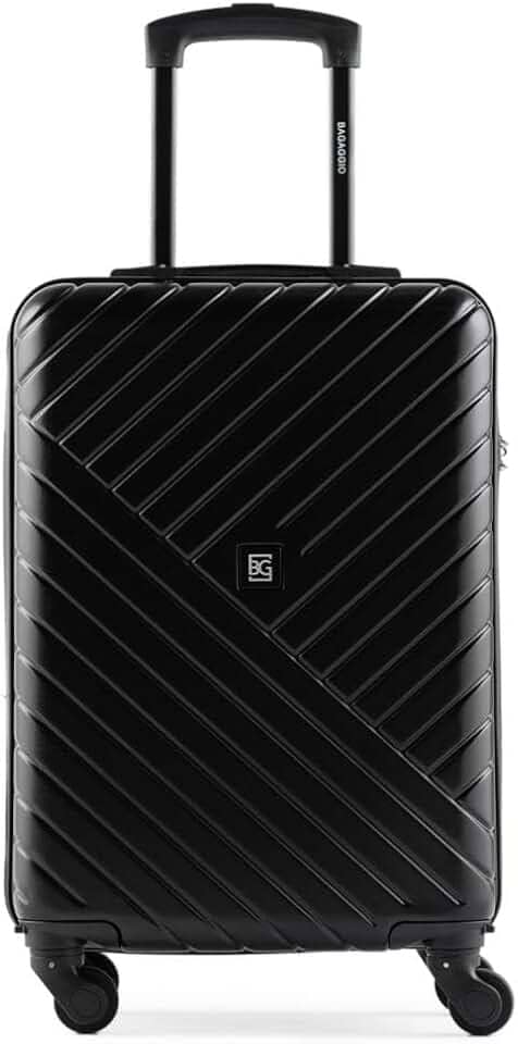 Mala de Bordo Abs 4 Rodas Detroit Preta 0018592454003