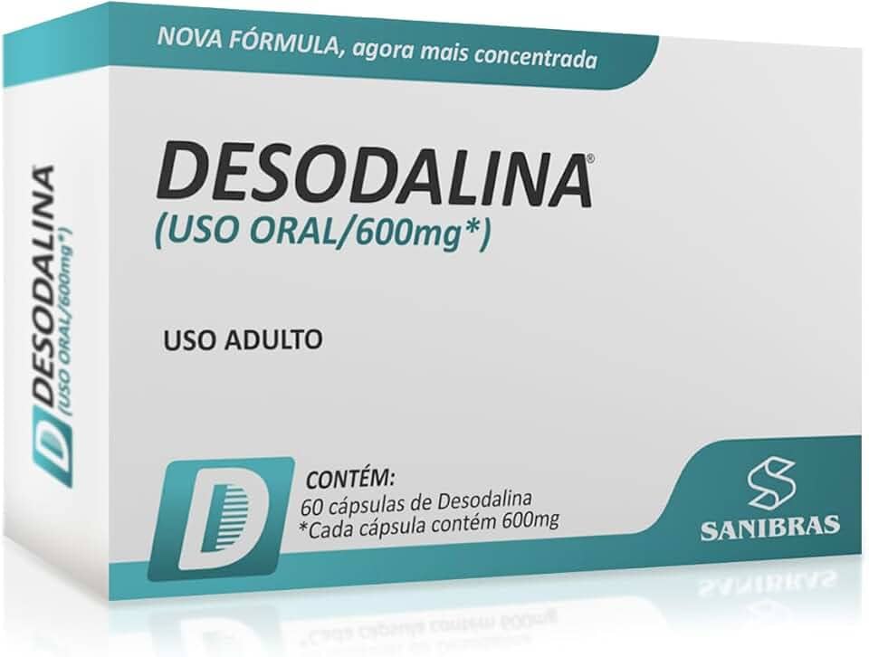 Desodalina 600mg 60 cápsulas - Sanibras
