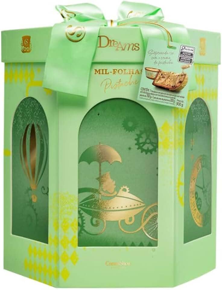 Panetone Dreams Mil-Folhas Pistache
