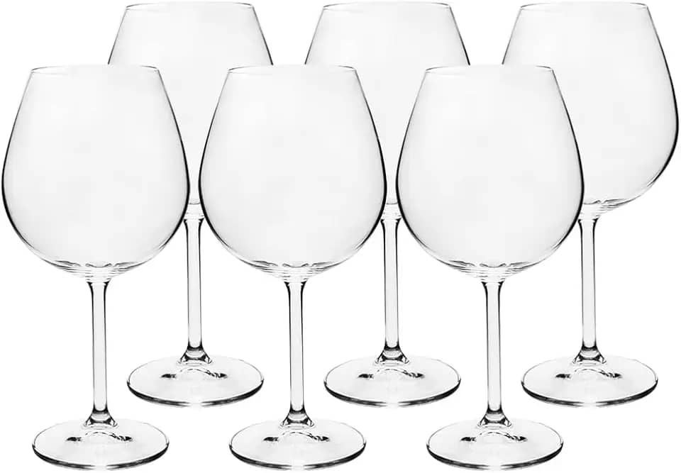 Taças Para Bordeaux Bohemia Transparente