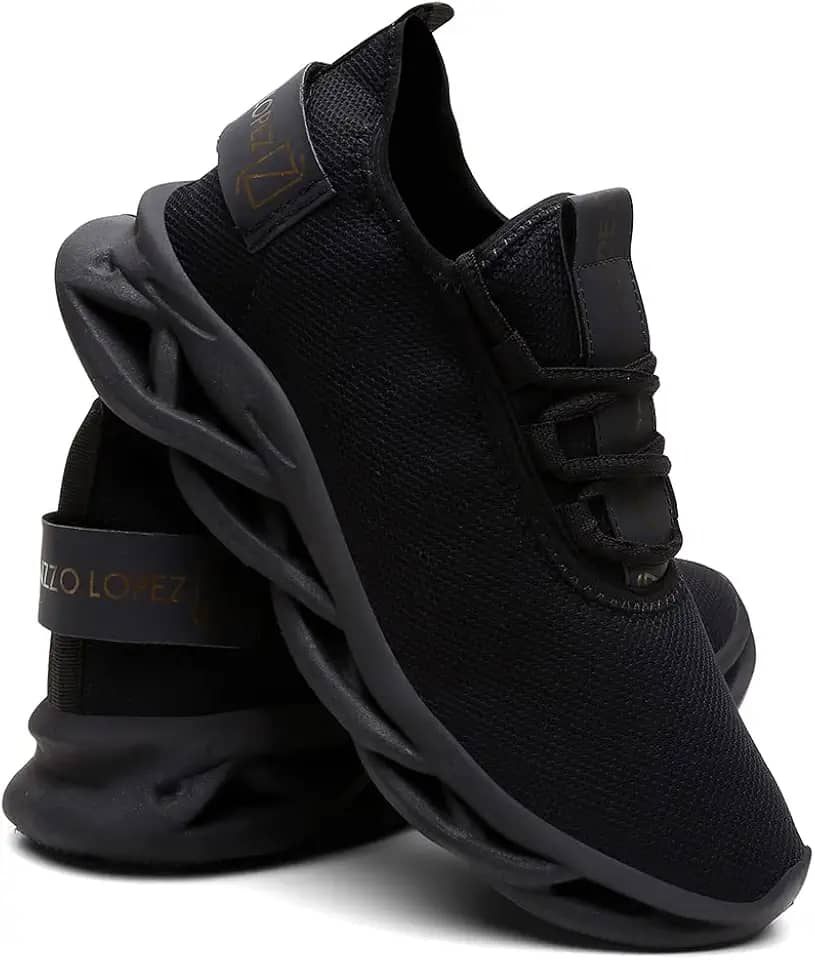 Tênis Academia Lorenzzo Lopez Racer – Masculino, Leve, Confortável, Antiderrapante