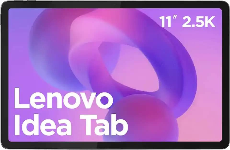 Lenovo Idea Tab 27.9 cm 2025 | 128 GB, WiFi | Tela IPS de 27.9 cm 90Hz 2.5K, tablet Android 15, alto-falantes quádruplos, Dimensity 6300, modelo dos EUA | Pacote cubo de carga rápida de 20W, cinza