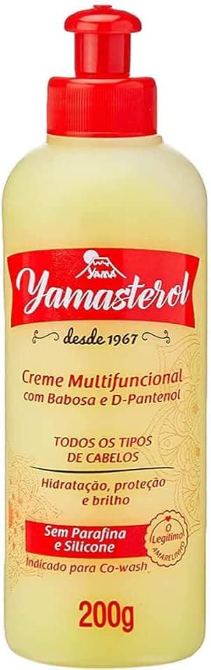 Yamá Yamasterol Babosa e D-Pantenol - Creme Multifuncional Co-Wash 200g
