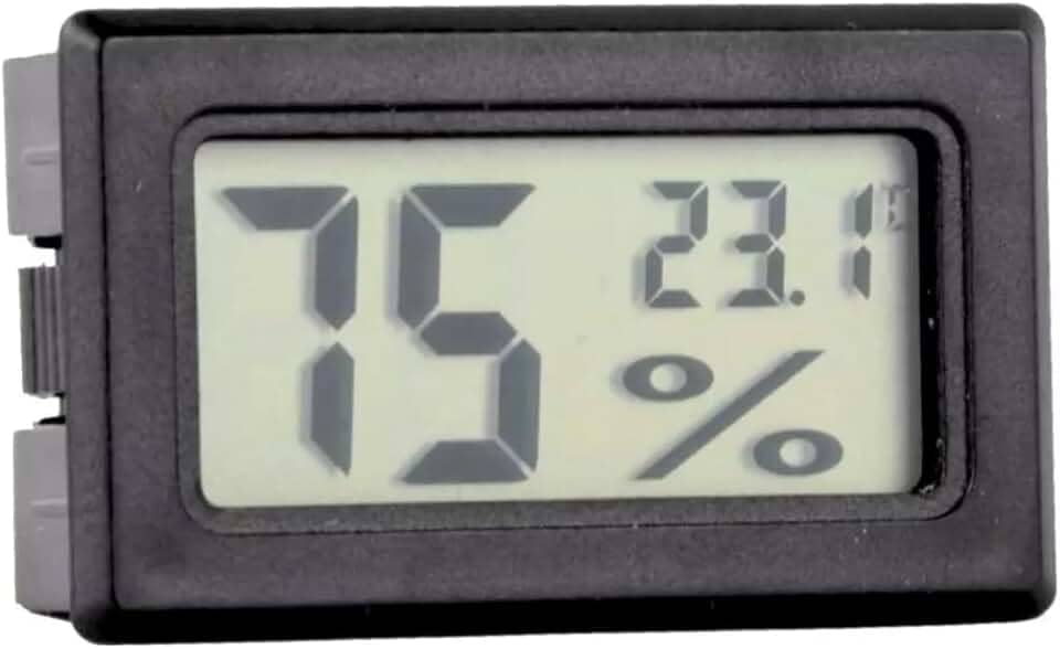 TERMO-HIGROMETRO E TERMOMETRO DIGITAL EMBUTIR