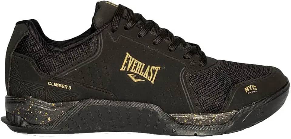Tênis Everlast Climber III Branco e Dourado