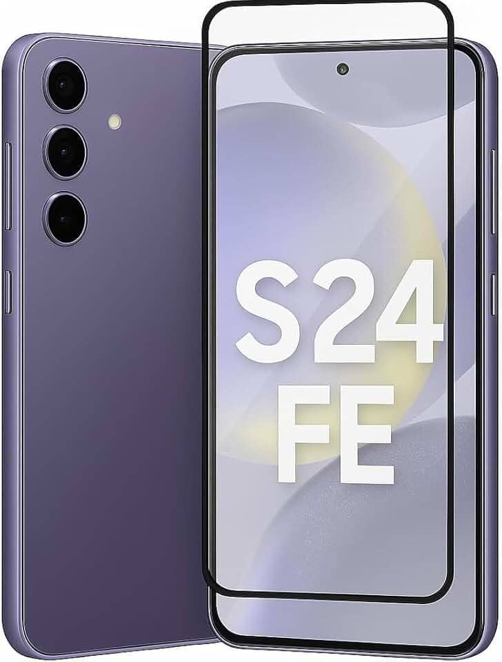 Película Protetora de Cerâmica para Samsung Galaxy S24 FE - Anti-Riscos, Alta Sensibilidade, Cobertura Total