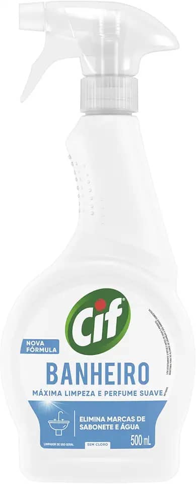 Cif Limpador Banheiro Sem Cloro 500Ml Gatilho