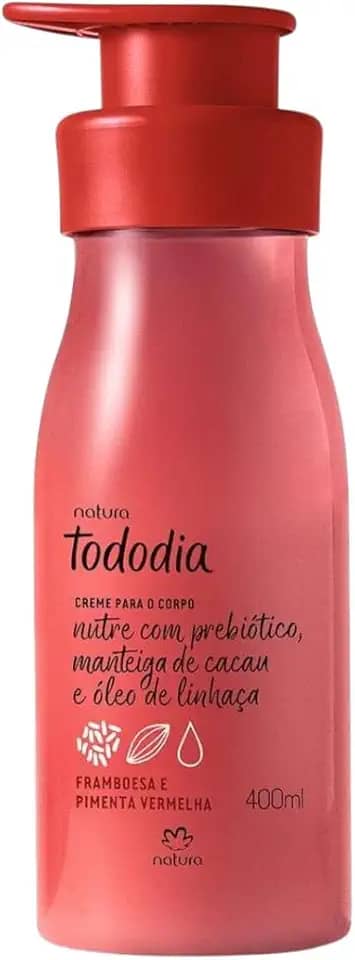 NATURA TODODIA HIDRATANTE FRAMBOESA E PIMENTA VERMELHA 400ML