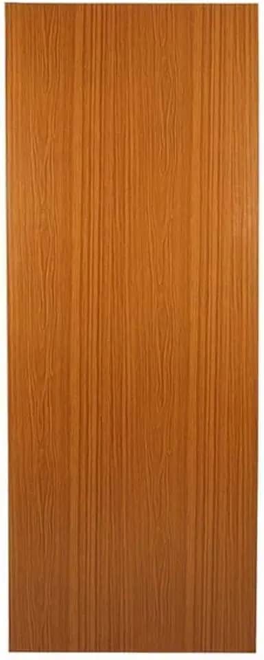 Kit com 2 Folhas de Porta Madeira Lisa 210x60cm Espessura 3,5cm Melamínica Mgm Mogno