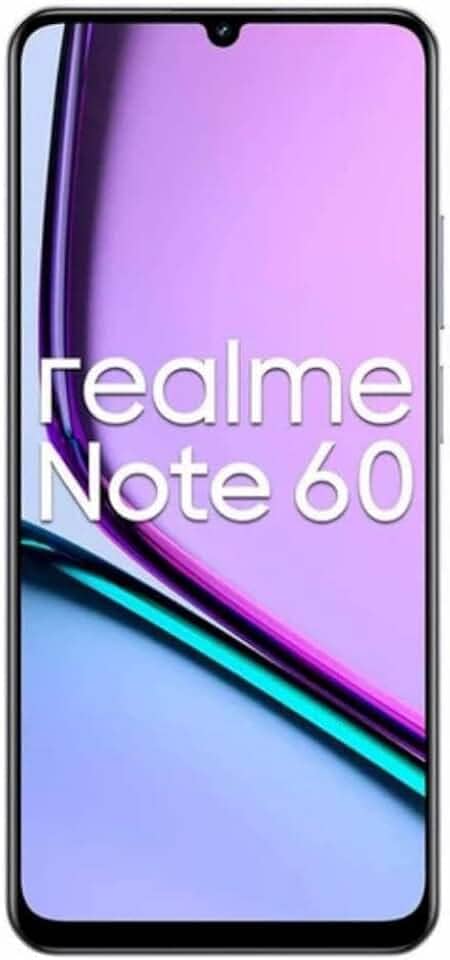 Realme Note 60-128GB - 4GB Ram - Câmera 30MP - Bateria 5000mAh - Tela de 6,74'' - Preto