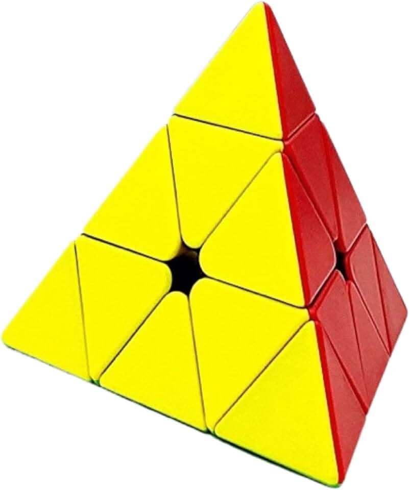 Cubo Mágico Profissional Pyraminx MoYu Pirâmide Sem Adesivo