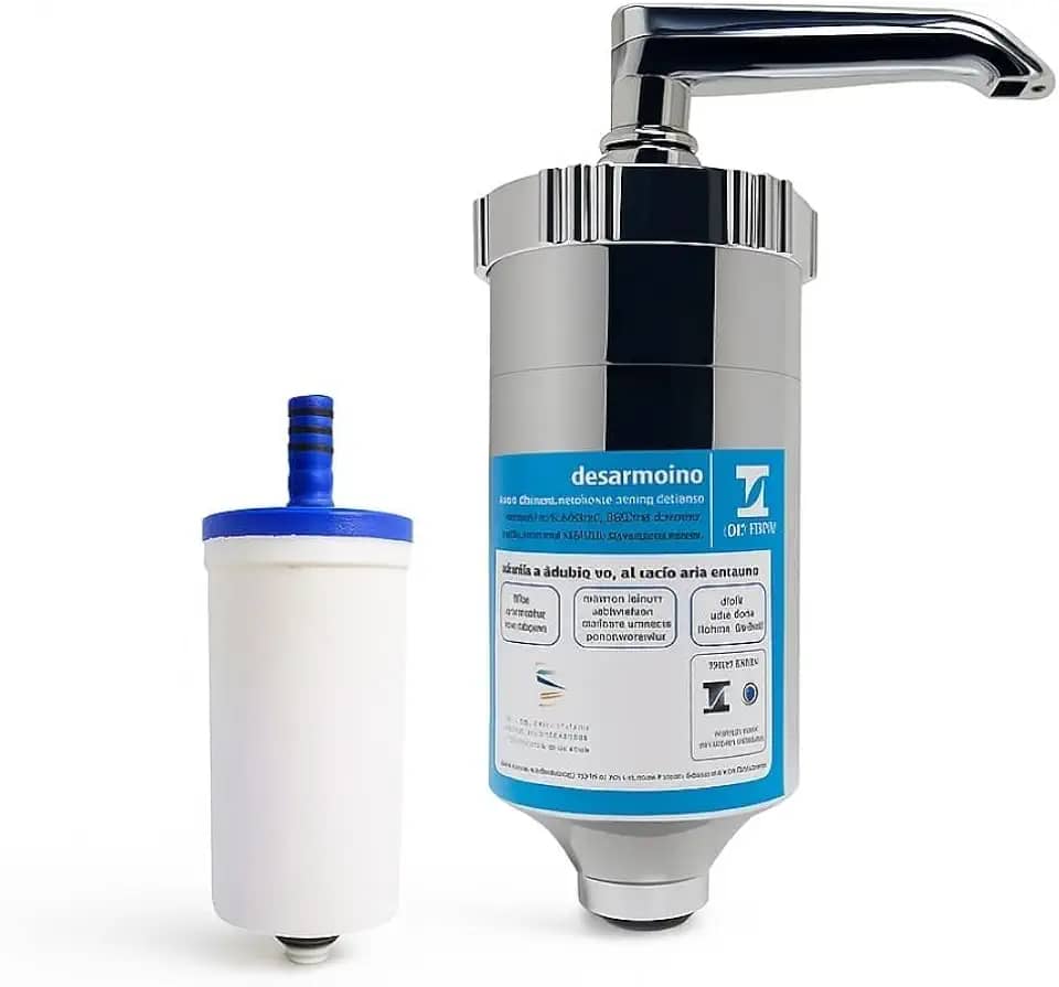 Filtro Copo Abs Com Refil Universal Para Torneira De Cozinha