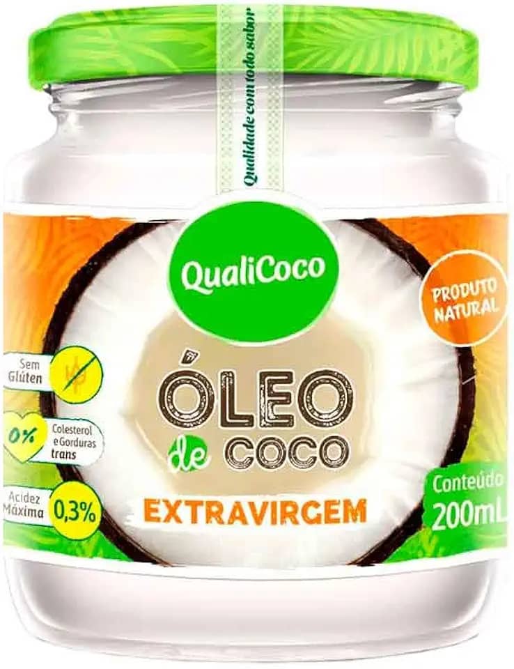 Qualicoco Oleo Coco Extravirgem 200Ml