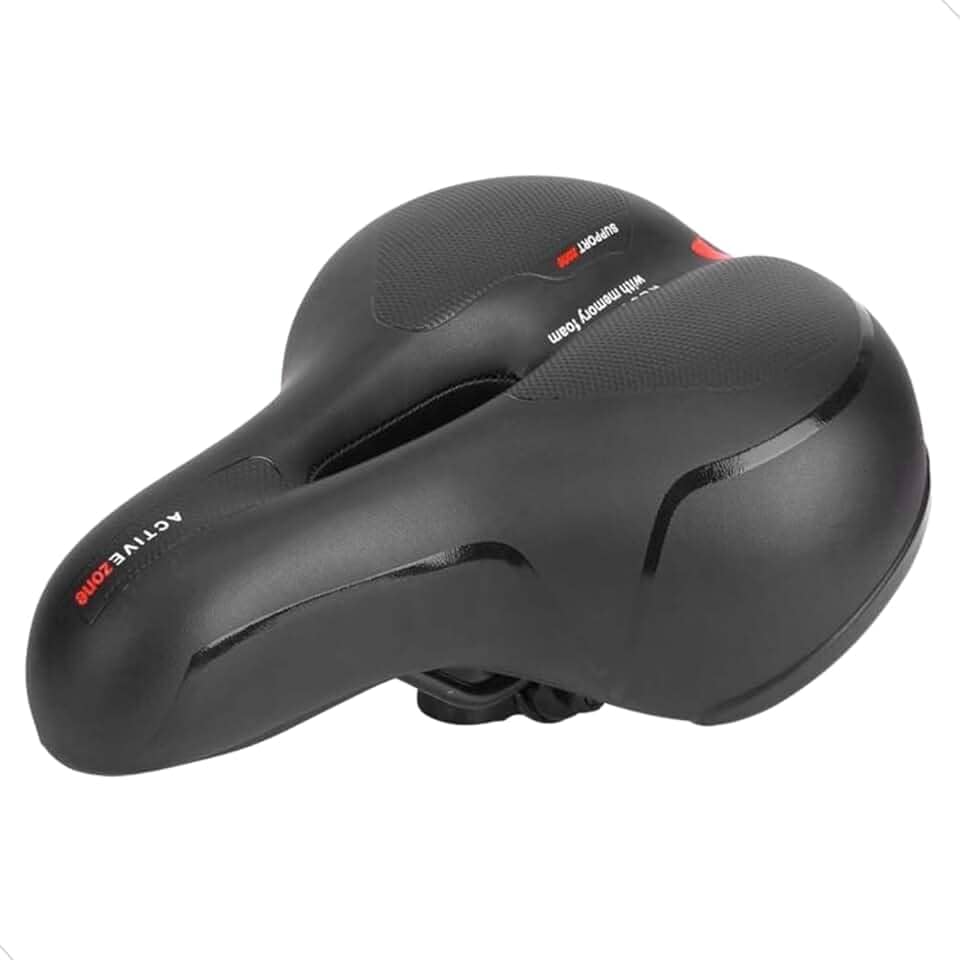 Selim Banco Bicicleta Confort Gel Tech Vazado Bike Ciclismo Mundo Compras