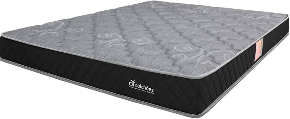 Colchão Casal Espuma D45 Extra Firme Certificada 138x188x17cm - BF Colchões