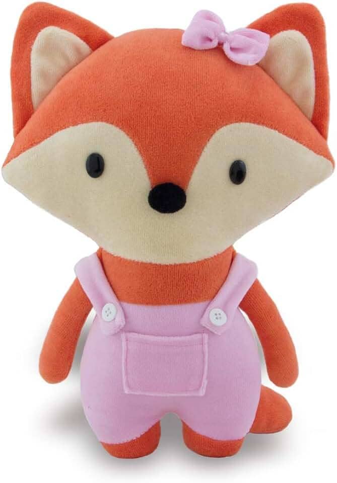 Raposa de Pelúcia Plush 30cm - Rosa