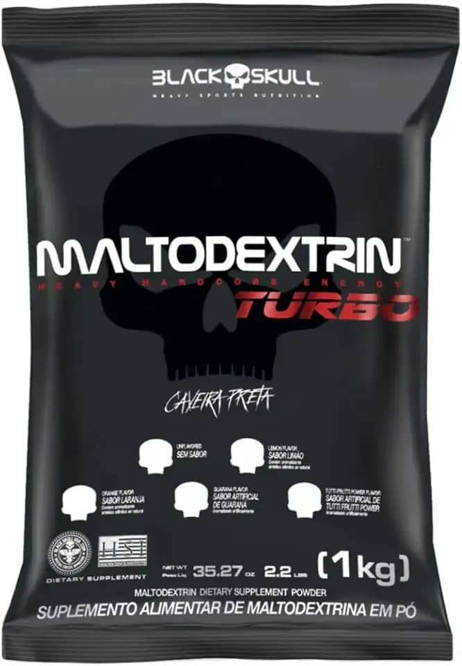 Maltodextrin Turbo - 1kg - Black Skull (Tutti Frutti)