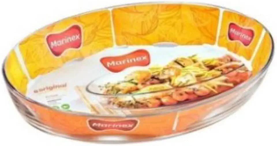 Assadeira Vidro Oval 4 L Grande Marinex Nadir - STM 664