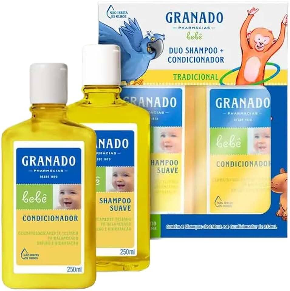 Granado Bebê Kit Duo Shampoo E Condicionador, 250ml cada