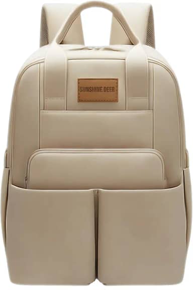 [ASSISTA O VÍDEO] Mochila Bolsa Maternidade Impermeável Multifuncional Espaçosa para a Mamãe e o Bebê com Bolsos para Mamadeira Alças para Carrinho de Bebê e Porta Lenço Umedecido - CODATECH