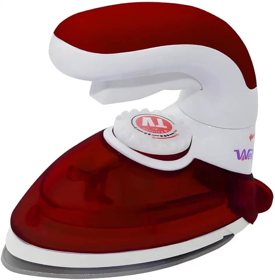 Ferro de Viagem Vertical a Vapor Mini W777 Westpress, Bivolt, Bivolt, Vermelho