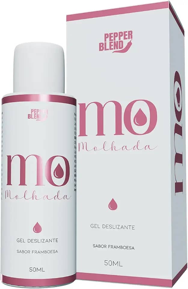 Gel Deslizante Íntimo Mo Molhada Premium Hidratação Deslizamento Aroma Sensual Aloe Vera Rosa Mosqueta