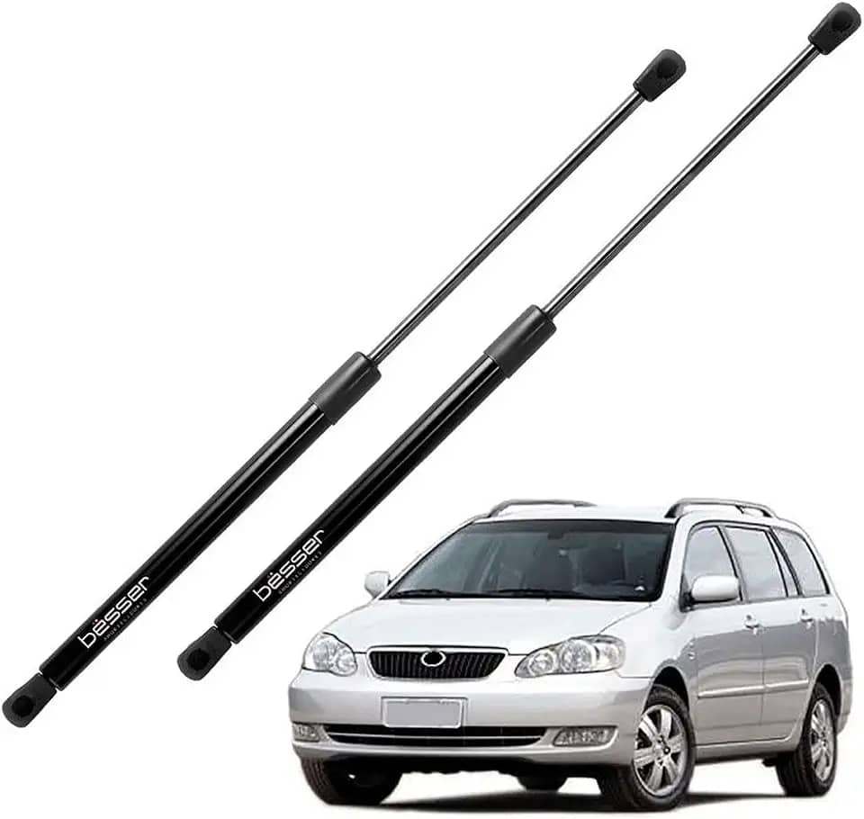 Par Amortecedor Tampa Traseira Porta Malas Corolla Fielder 2004 Á 2008