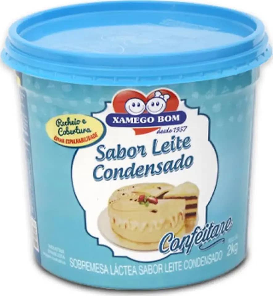 Recheio Cobertura de Leite Condensado 2Kg Xamego Bom