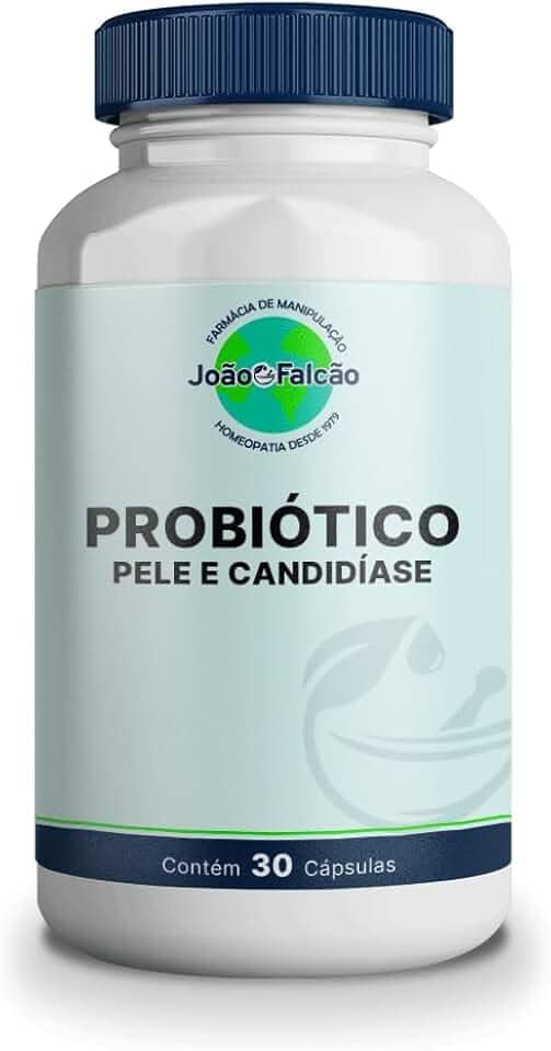 Probióticos(Pele e Candidíase) - 30 Cápsulas Gastrorresistentes