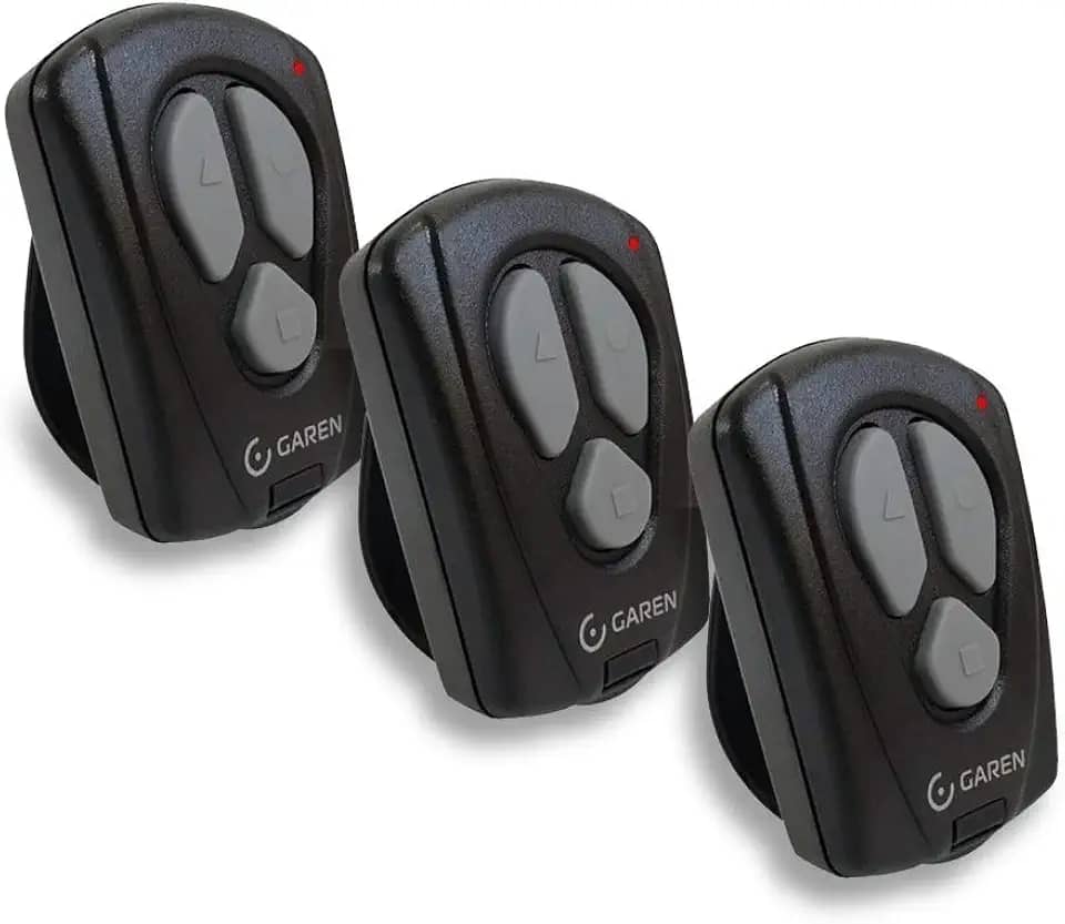 Kit 3 Controle Remoto Garen Tx New 433 Mhz Portão Eletrônico