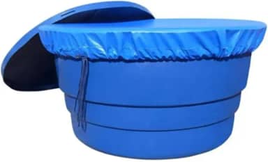 Capa Para Caixa De Água 5000l Proteção Redonda Evita Sujeira