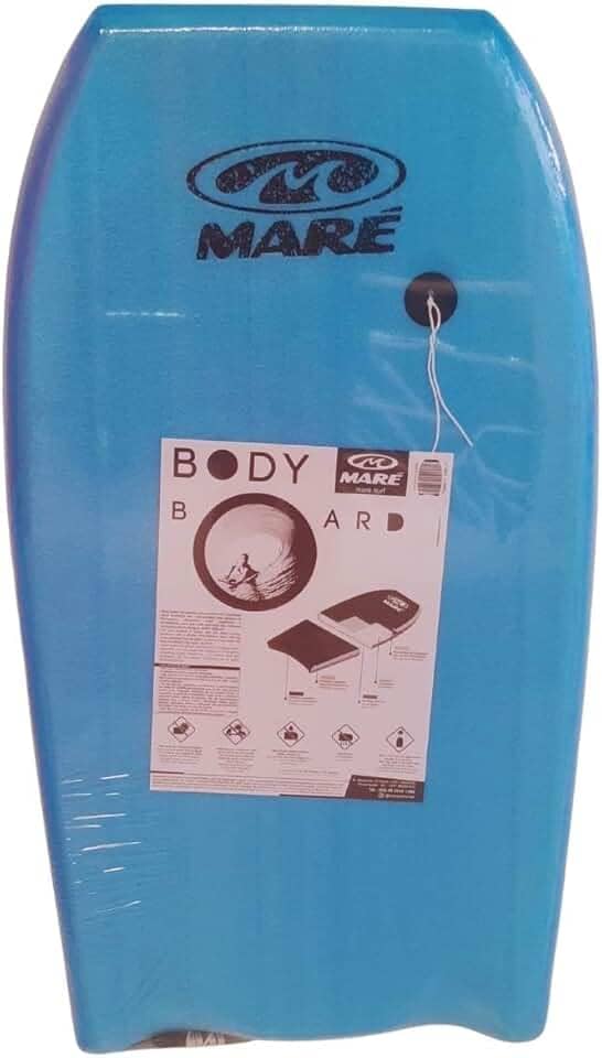 Prancha Surf BodyBoard Grande Com Leash Praia Piscina Prancha Bodyboard Maré Master p/ Adultos