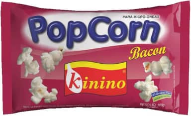 PIPOCA MICROONDS BACON KININO 100G
