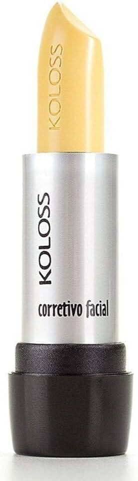 Corretivo Facial 05, Amarelo, Koloss, 5
