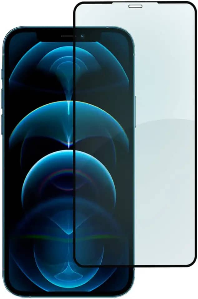 Película De Vidro 3D Tela Toda Para iPhone (iPhone 12 Pro Max)