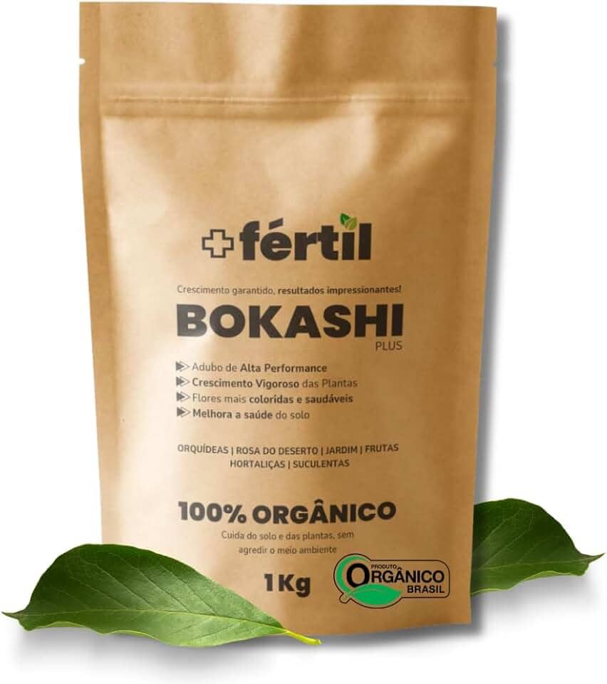 Adubo Bokashi Plus Para Plantas 1 Kg