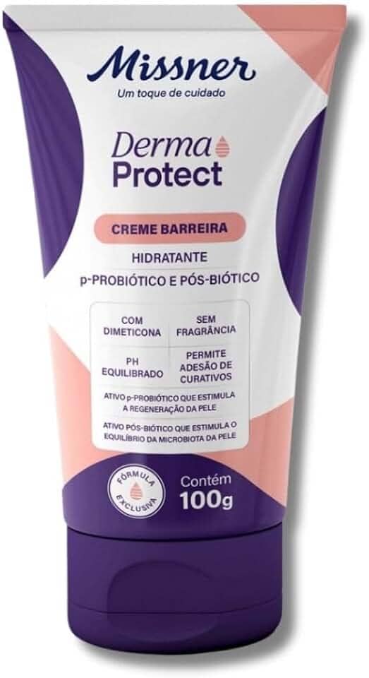 Creme Barreira Derma Protect com Bióticos 100g, Missner