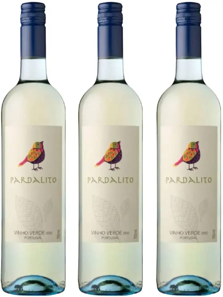 Kit com 3 Vinhos Verde Português Pardalito Branco DOC 750ml
