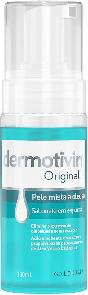 Dermotivin Espuma De Limpeza Facial Original 130ml