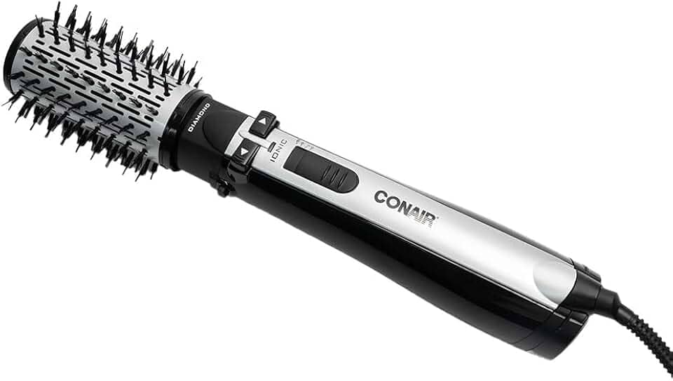 Escova Secadora Rotativa Conair Diamond Rotating 900W Alisa e Modela 127V