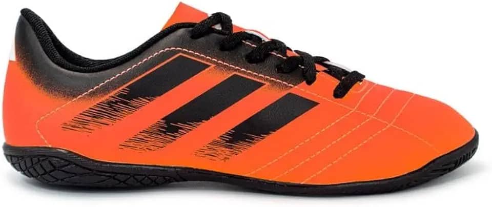 Chuteira Adidas Futsal Rabisco Jr Preto Branco e Roxo